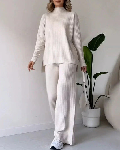 Dam Joggingkostym Hoodie och Byxor Mjukt Material-1