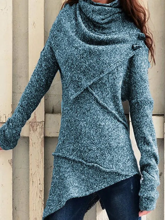 Dam Skjorta Vintage-inspirerad 100% Bomull 1