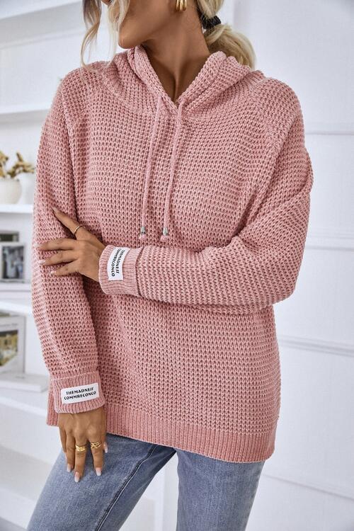 Avslappnad Dam Hoodie i Mjuk Bomull med Huva – Långa Ärmar, Normal Passform, Mångsidig Användning, Storlek S-XL 10