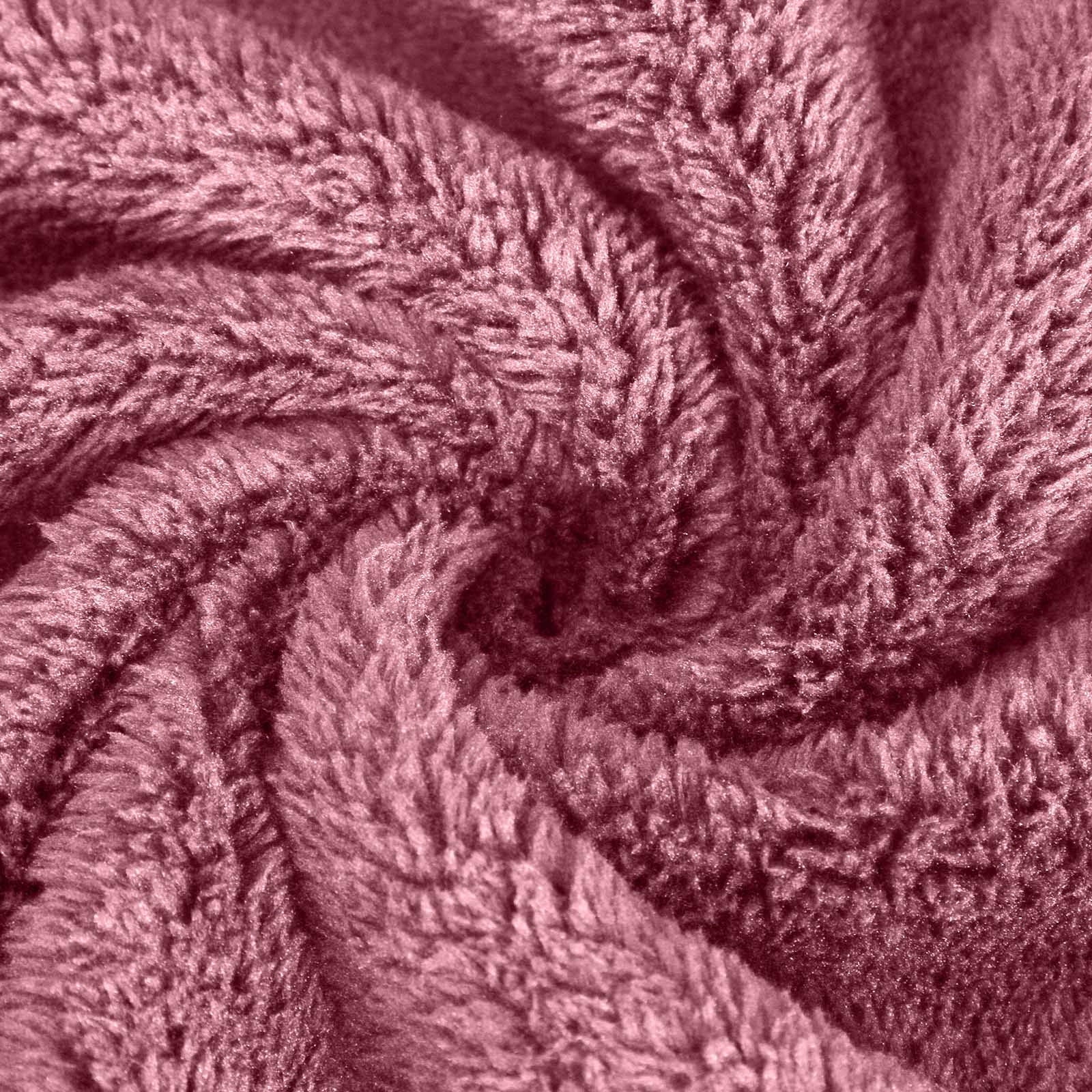 Dam Sweatshirt Av Korallfleece Med Stor Huva-5