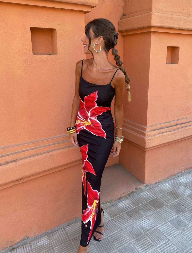 Variant image for Dam Sommarklänning Luftig Design 100% Bomull Eleganta Festklänningar-1