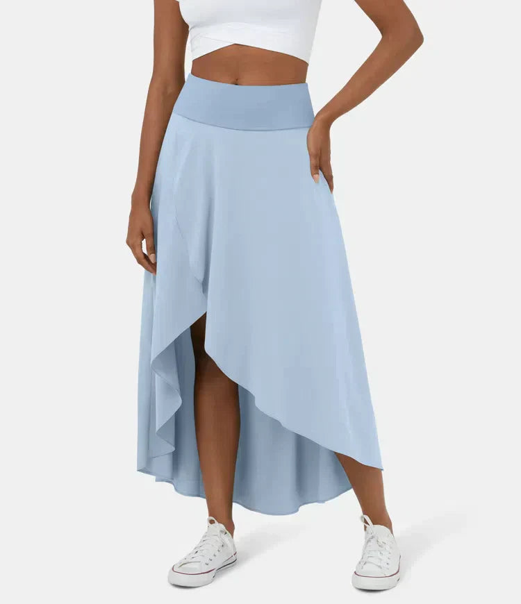 Variant image for Dam Midi Kjol med Inbyggda Shorts i 4-vägs Stretchmaterial-36