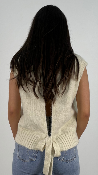 Unisex Pullunder Trendig Viskosblandning-3