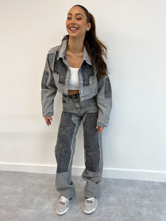 Kvinnors Snickarjeans Denim Snickard Design 1