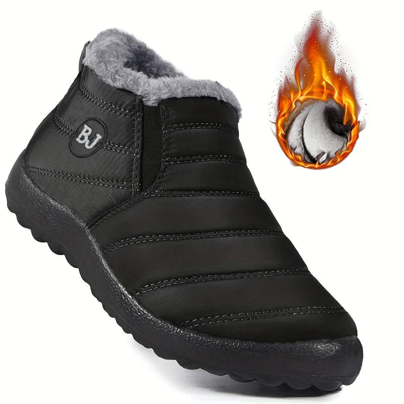 Kvinnors Snöstövlar i Hållbart Material – Vintermode med Hög Komfort och Värmeisolering, Flera Färger och Storlekar 8