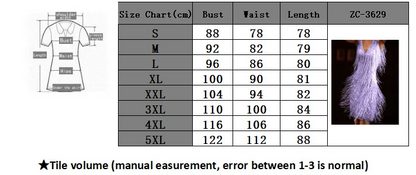 Damklänning V-halsringning Lätt och Luftig för Sommar - Fina Dam Klänningar-5