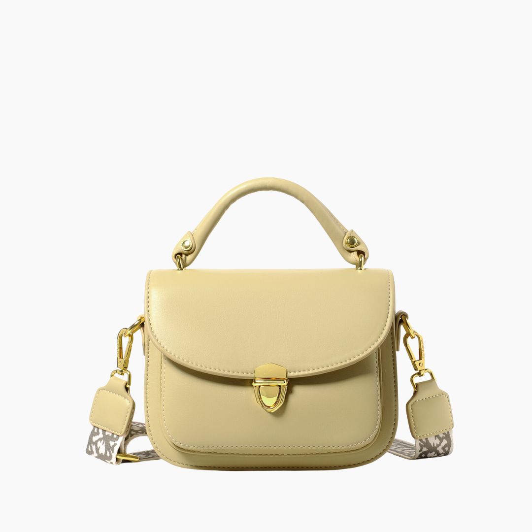 Vegane Damen Crossbody Tasche aus Leder mit Justierbarer Bärrem – Schwarz, Kompakt und Praktisch für Smartphones und Kosmetik 10