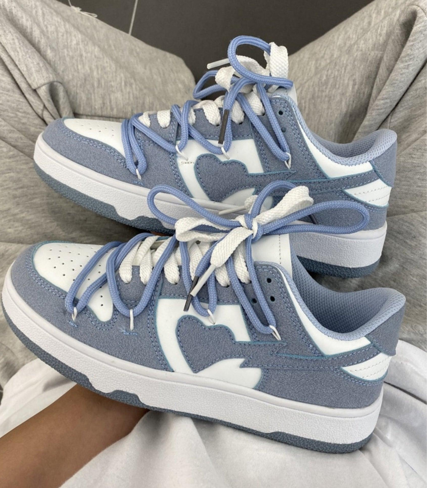 Kvinnors Snörskor Graffiti Design Urban Syntetmaterial-5