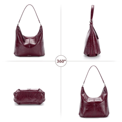 Dam Väska Vardaglig PU-läder Rymlig Design-4
