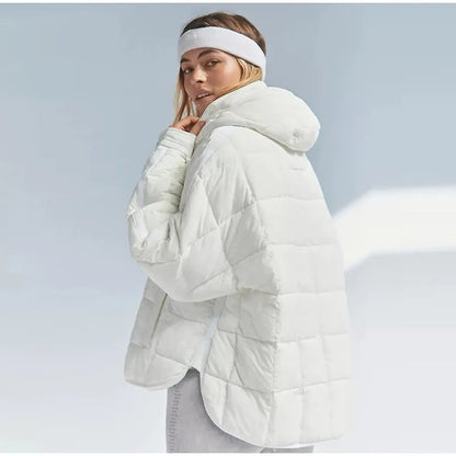 Damjacka Tunn Design Casual Stil Polyester för Damer-6