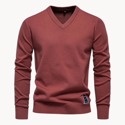 Variant image for Herrpullover Lätt Bomullsmix Mångsidig-36