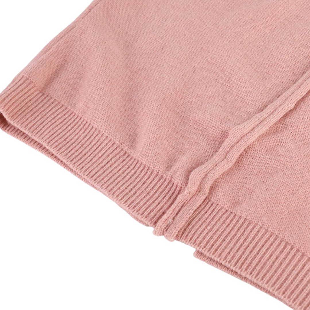 Lång Kofta Dam Avslappnad Stickad Design Högkvalitativt Material-4