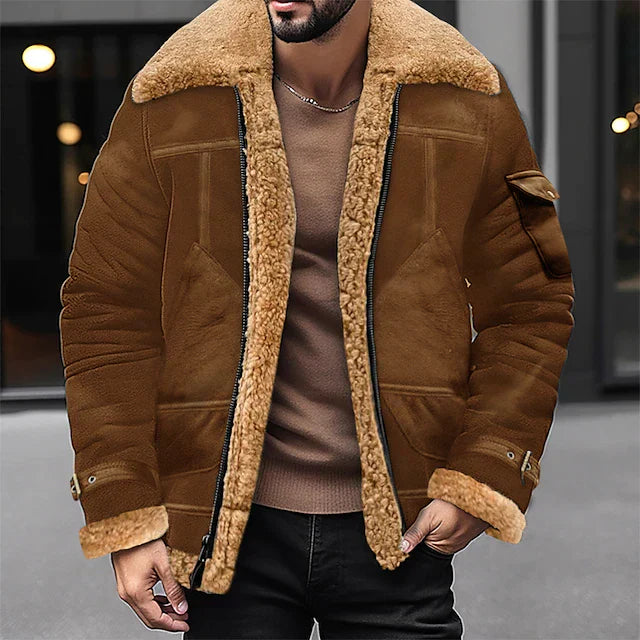 Variant image for Herrjacka Sherpa Vinter Robust Material-17