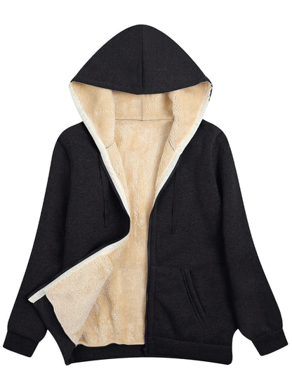 Svart Hoodie Herr med Fleecefoder – Klassisk Design och Mjuk Fleece för Bekväm Passform 7