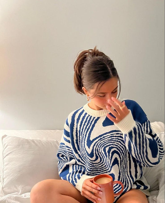 Unisex Bubbeltröja Högkvalitativt Material Komfortabel Design-1