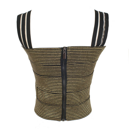 Dam Crop Top Streetwear Acetat Polyester-3