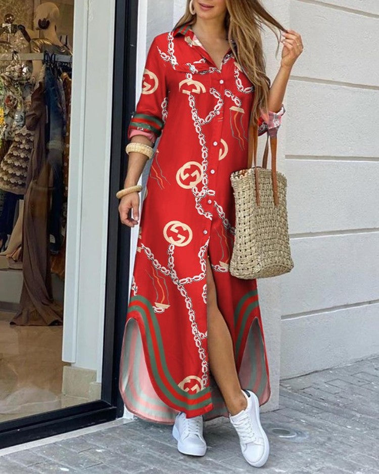 Variant image for Damklänning Långärmad A-linjeformad Bländande Material-71