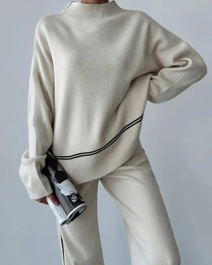 Mjuk Tweed Damset med Huva – Elegant och Bekväm Design för Höst och Vinter, Normal Passform S-XL 2