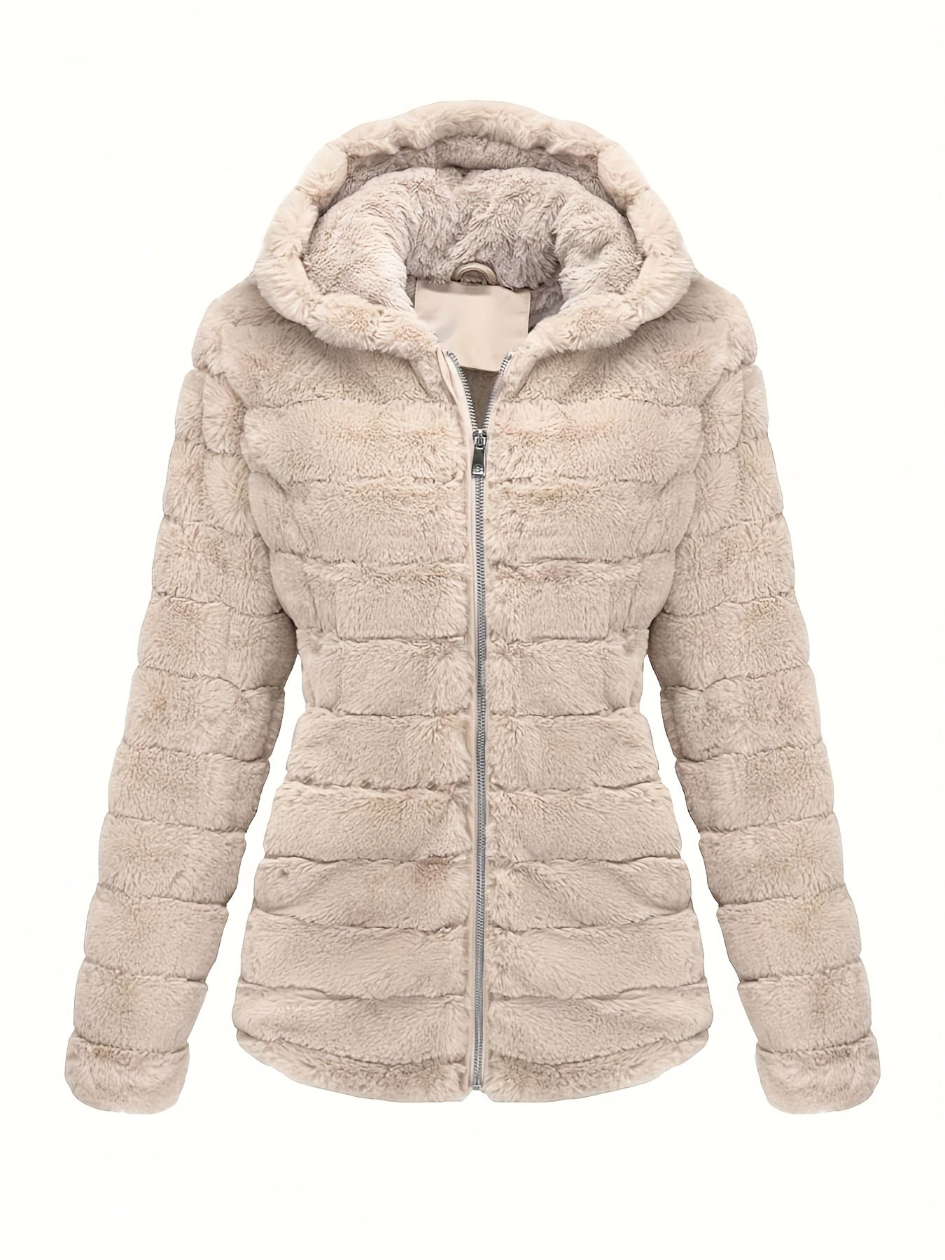 Damjacka Teddy med Huva Mjuk Teddy-Tyg-6