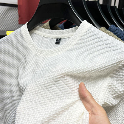 Herrskjorta Kortärmad Modern Bambu Silke 12