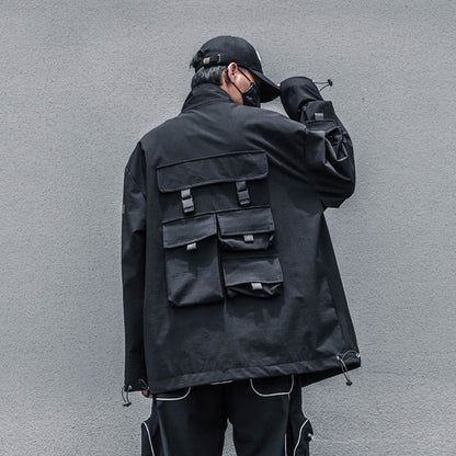 Dam Kappa Reflekterande Design Högkvalitativt Material-3