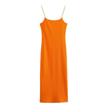 Kvinna Klänning Enkel Design Bomull Polyester-2