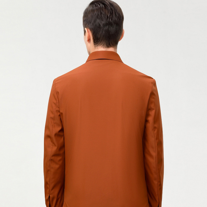 Damjacka Slim Fit med Fickor och Dragkedja i Bomull 4