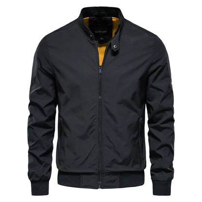 Herrjacka Casual Lättviktsdesign Andningsbart Material-1