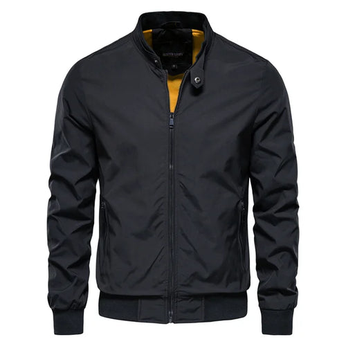 Herrjacka Casual Lättviktsdesign Andningsbart Material-1