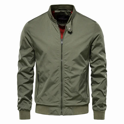 Herrjacka Casual Lättviktsdesign Andningsbart Material-2