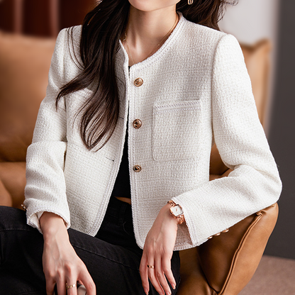 Damjacka Kort Modern Stil Tweed-4