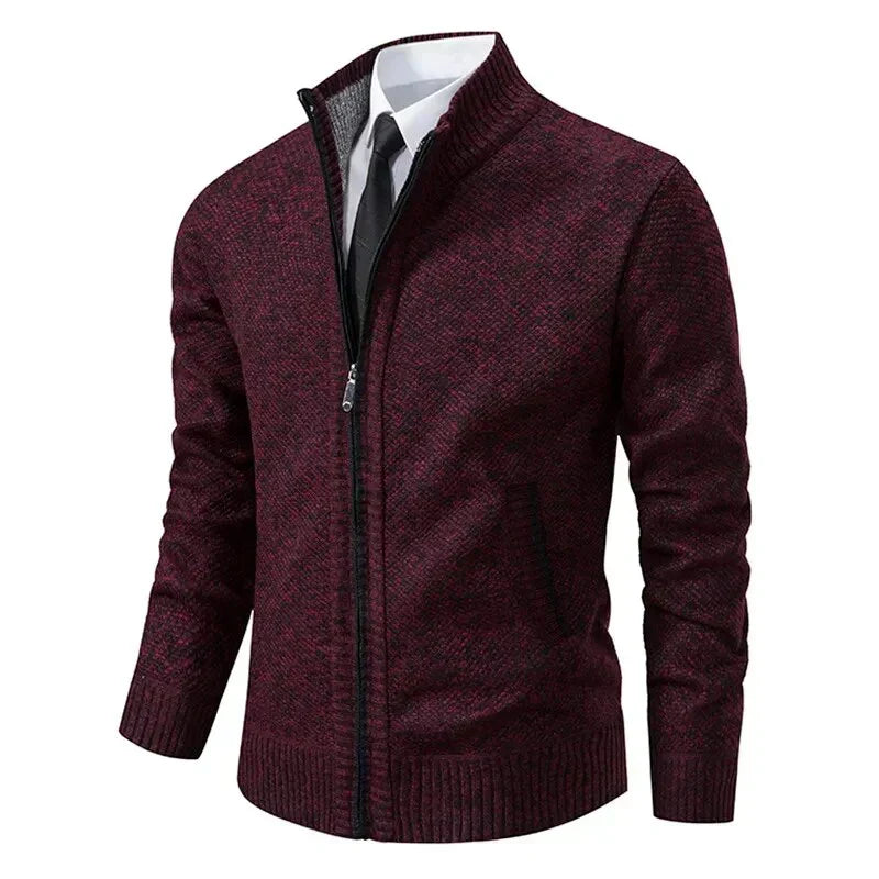 Dam Kardigan Glansig Polyester-6