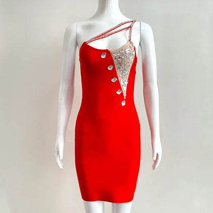 Variant image for Dam Miniklänning Knälängd Spaghetti Band Rayon Spandex-4