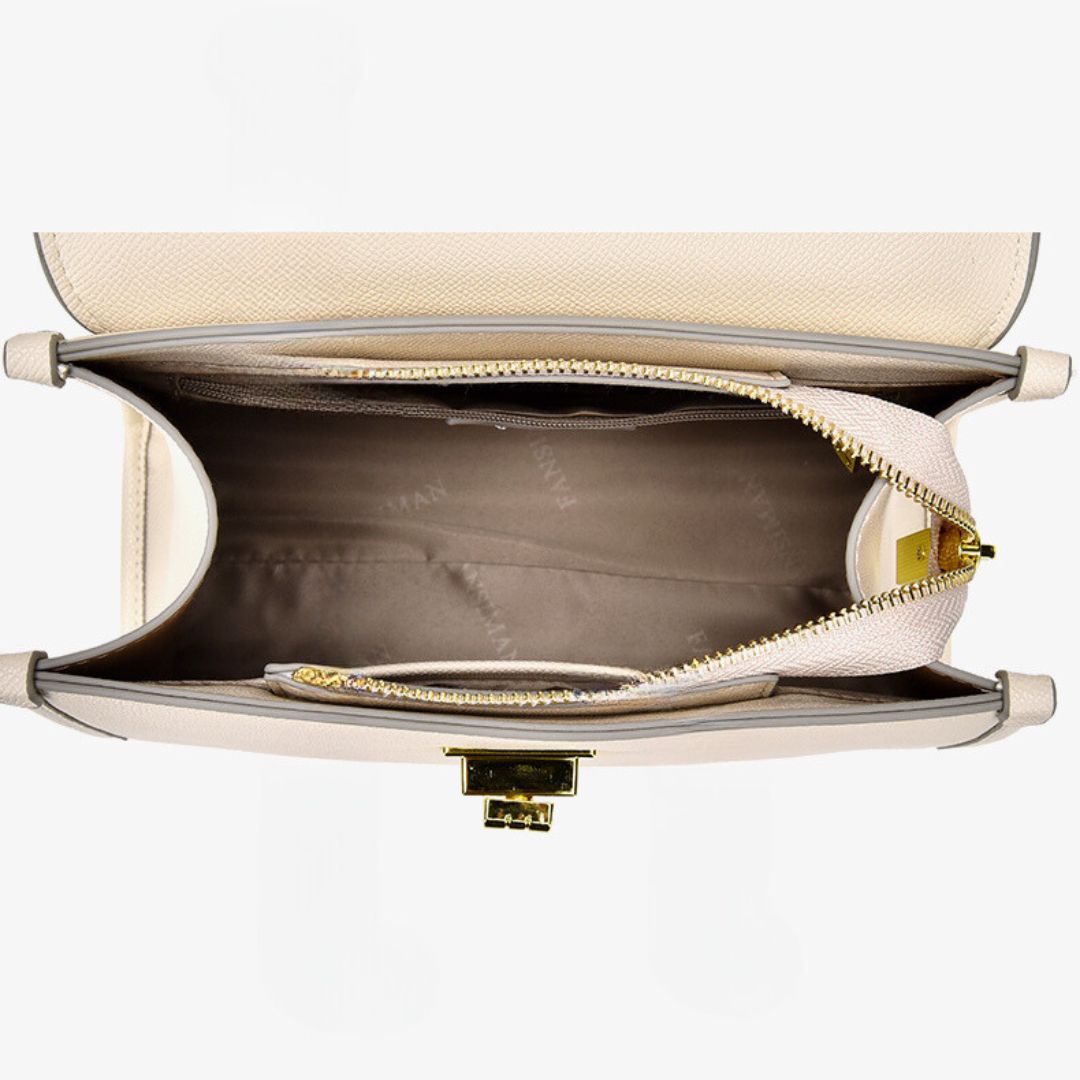 Dams Liten Handväska Veganskt Läder Justerbara Remmar Elegant Design-6