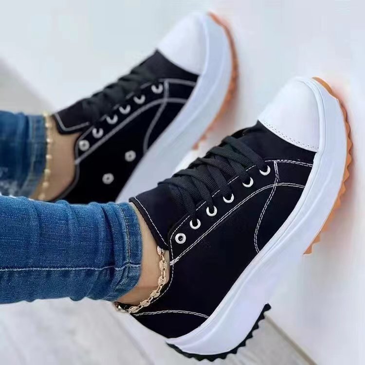 Variant image for Herr Sneakers Tidlös Design Läder med Elastisk Sula-28