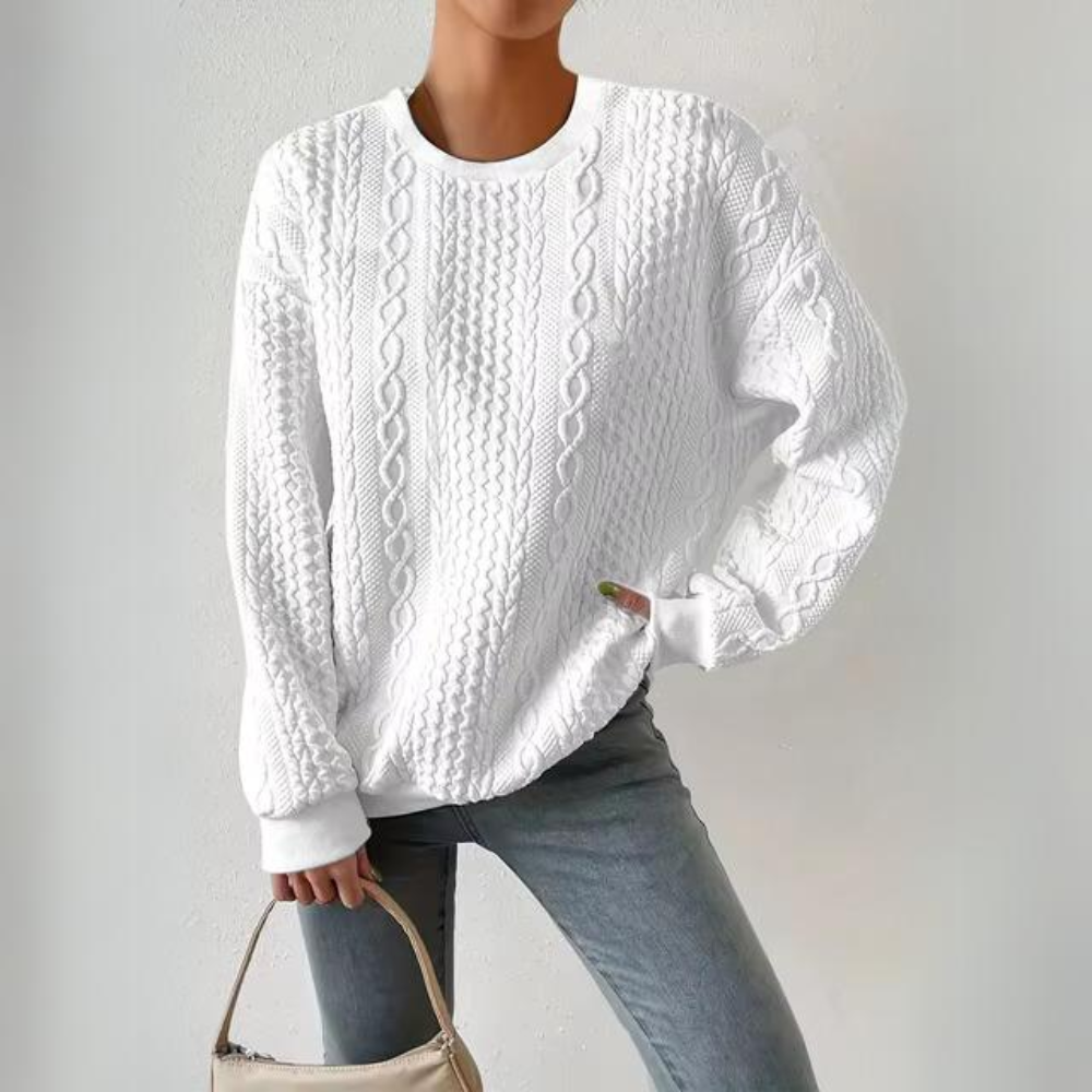 Herr Sweatshirt Cirkulär Halsringning Mjuk Bomull Avslappnad-5