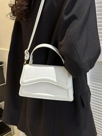 Dam Axelväska Elegant Syntetisk Rymlig Design för Vardag och Fest 3