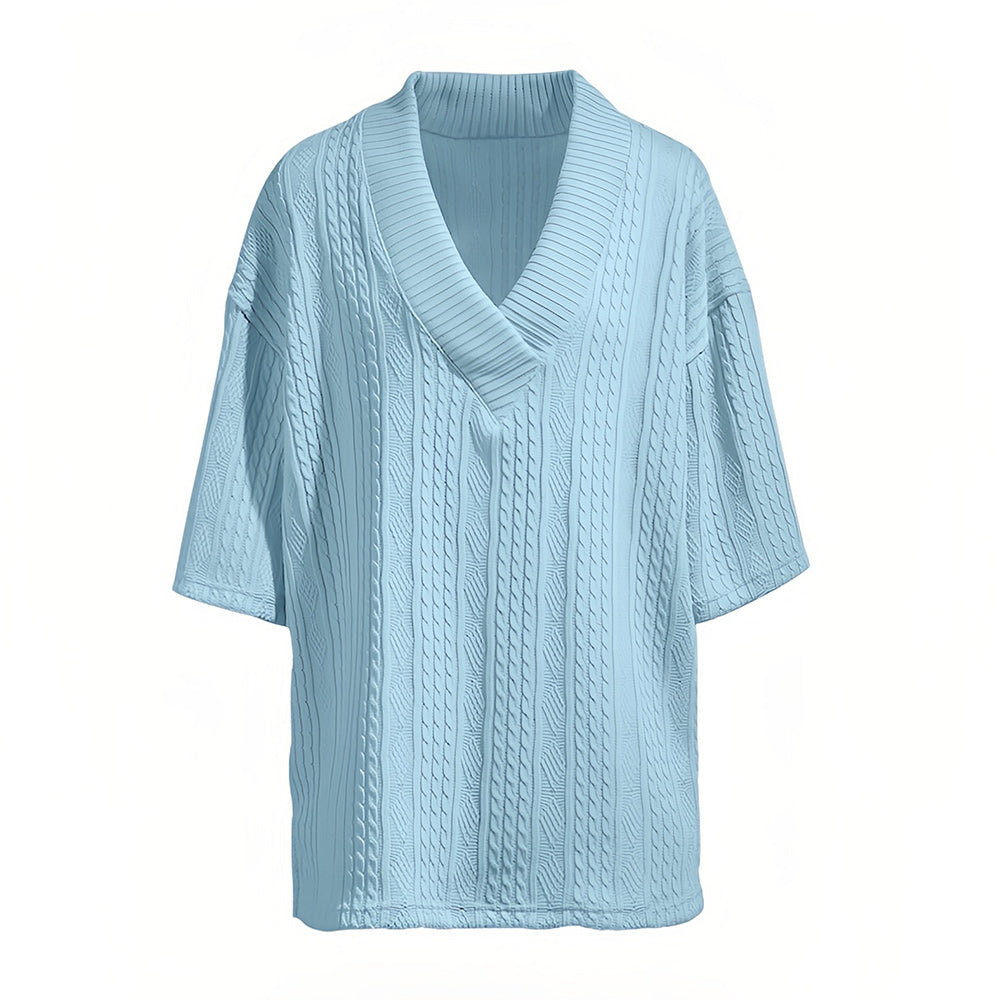 Variant image for Herr Sommar Set T-Shirt V-Hals och Shorts Lätt Bomull-56