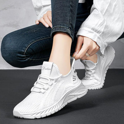 Kvinnors Sneakers Andningsbar Mesh Flexibelt Material 4