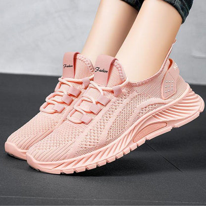 Kvinnors Sneakers Andningsbar Mesh Flexibelt Material 5