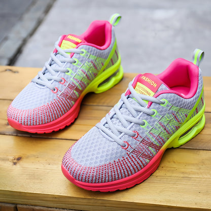 Kvinnors Sneakers Sportiga Mesh med Minnesskum-3