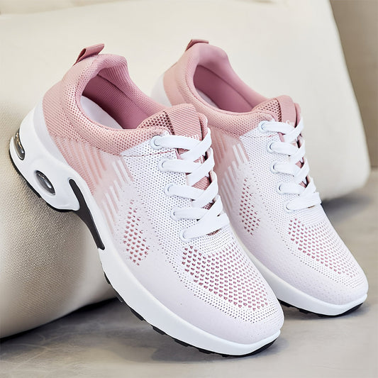 Kvinnors Sneakers Fritid Mesh Material Andningsbar Design-1