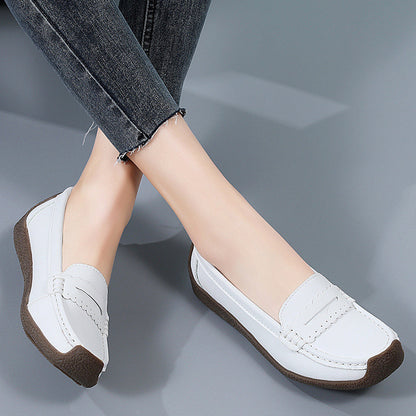 Variant image for Herrskor Mockasiner Rund Tå Design Läder-2