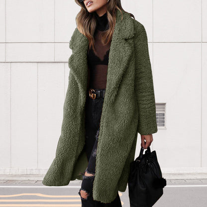 Variant image for Dam Kappa Lång Dubbelsidig Sammet med Långa Ärmar-26