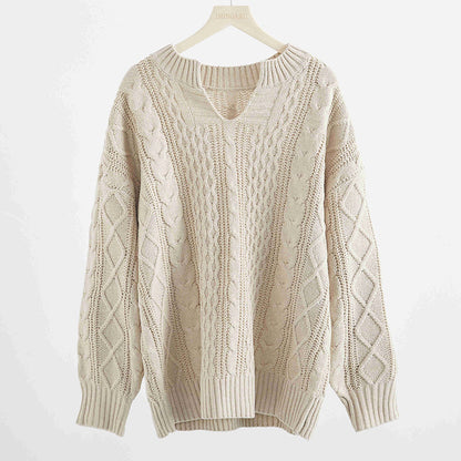 Kvinna Lång Kofta Avslappnad Stickad Akryl-2