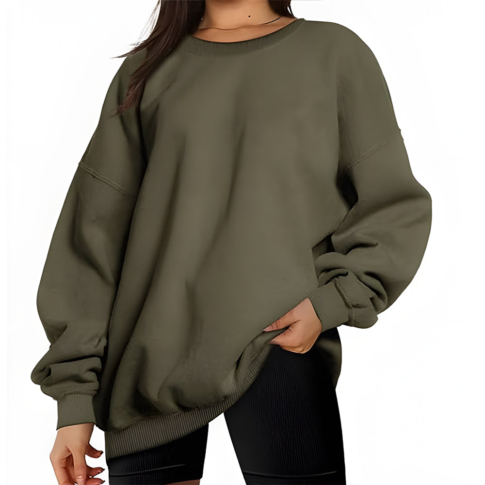 Variant image for Dam Tröja Casual Rund Hals Polyester med Boktop Mönster-31