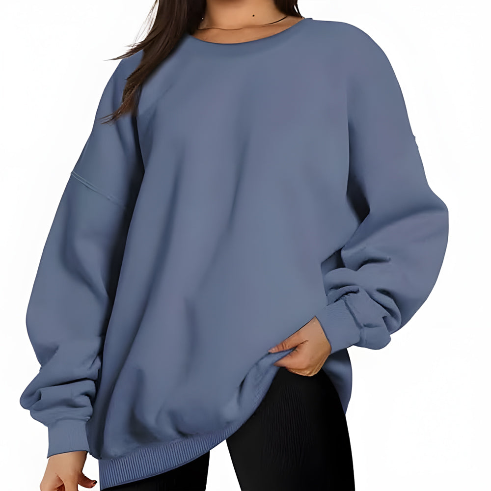 Variant image for Dam Tröja Casual Rund Hals Polyester med Boktop Mönster-36