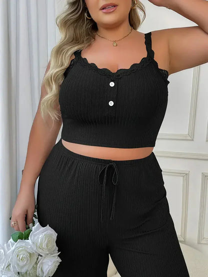 Kvinnors Loungewear Set Överdimensionerad Bomullskomfort 4