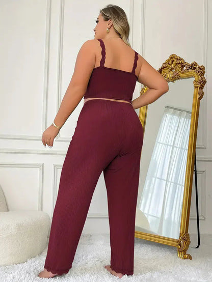 Kvinnors Loungewear Set Överdimensionerad Bomullskomfort 5