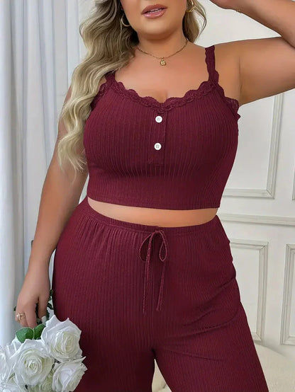 Kvinnors Loungewear Set Överdimensionerad Bomullskomfort 6
